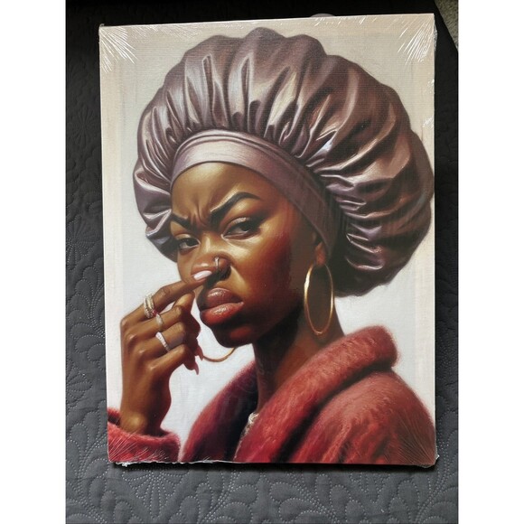 Ebonic Novelty Bathroom Wall Funny Art Home Decor Humor Stank Face NEW Accent - Picture 1 of 5